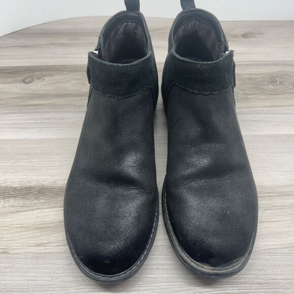 Skechers Arch Fit Mojave Indefinite Womens 10 Black Zip Pull On Ankle Boots - Picture 6 of 10